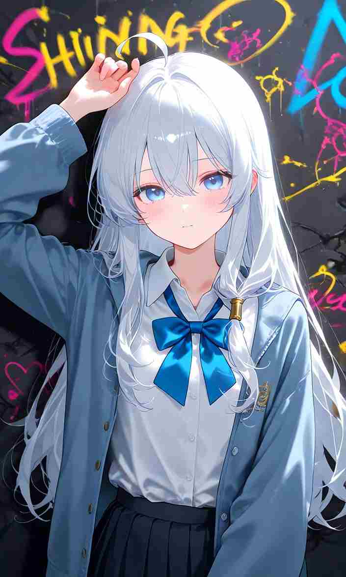 Hình phong cách anime siêu cute lung linh Quên Lối Về