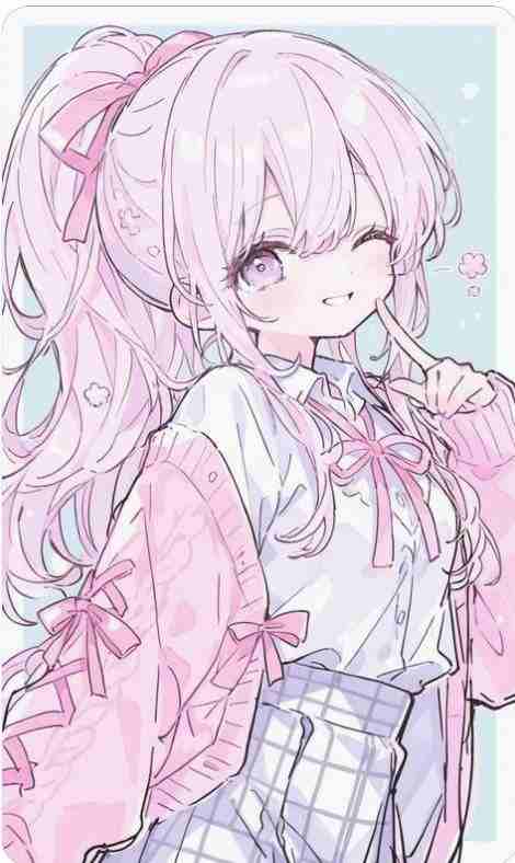 Hình ảnh anime cute đáng yêu cho avatar cực xinh 15