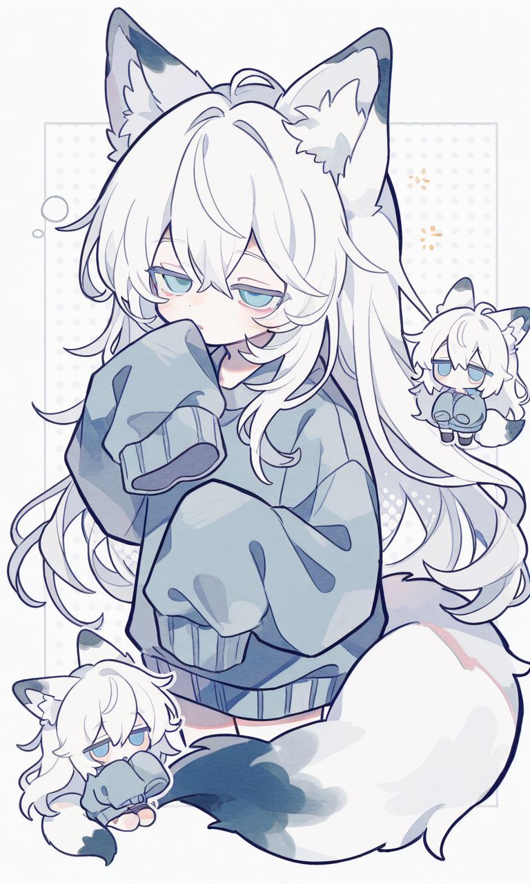 Hình Ảnh Anime Nữ Cute Ngọt Ngào Khiến Tim Tan Chảy 4