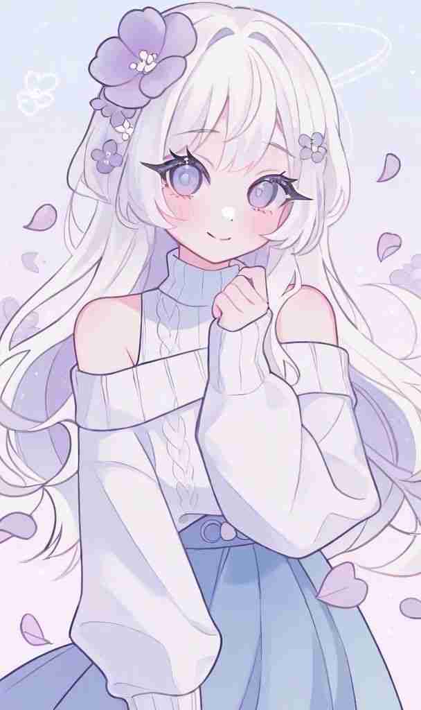 Hình Ảnh Anime Nữ Cute Ngọt Ngào Khiến Tim Tan Chảy 13