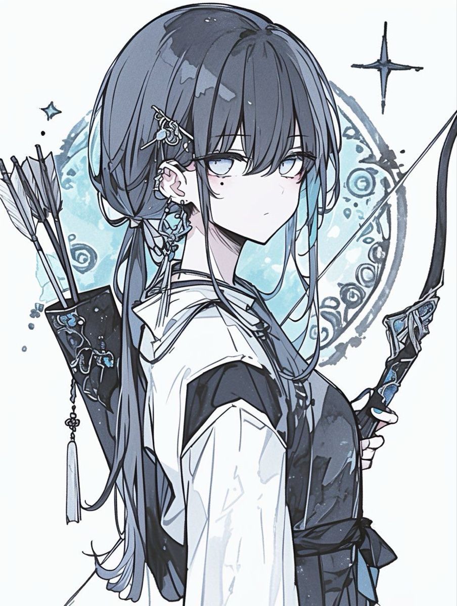 Ảnh Anime Nữ Xinh Đẹp Lung Linh Đầy Mê Hoặc 11