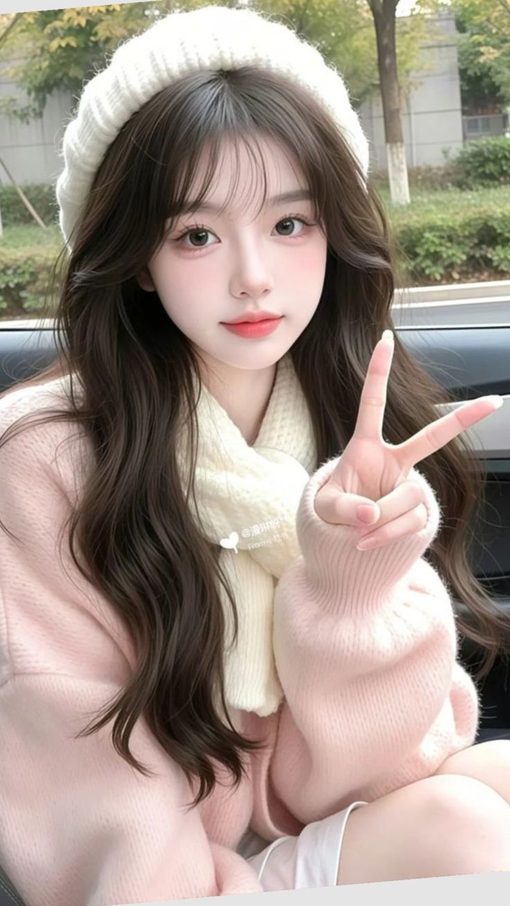 Ảnh girl xinh toát lên thần thái dịu dàng đáng yêu 1