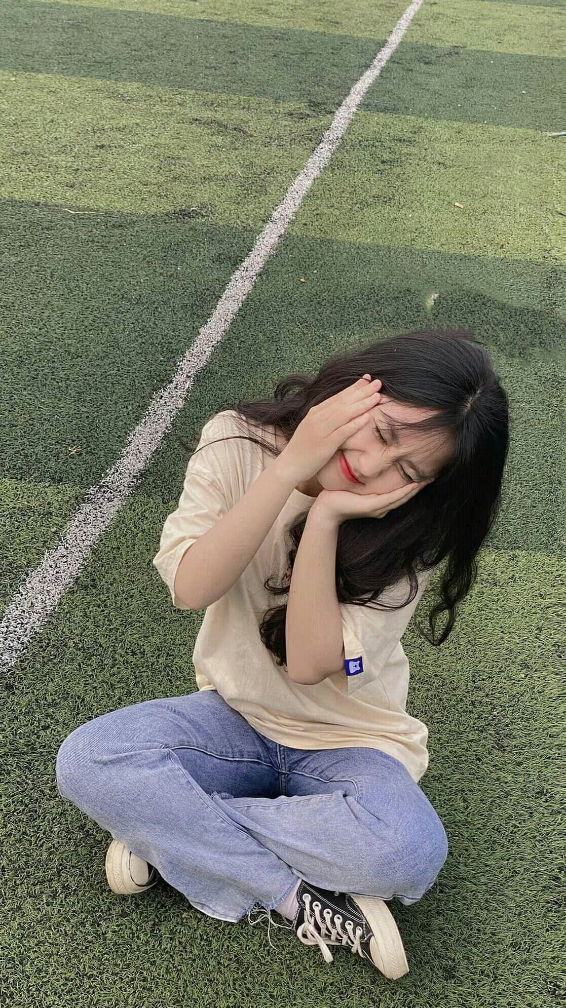 Ảnh hot girl đáng yêu với nụ cười trong trẻo 10