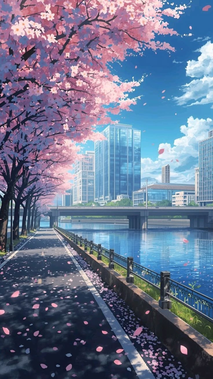 Phong Cảnh Anime Đẹp Mê Hồn Chuẩn 4K 10