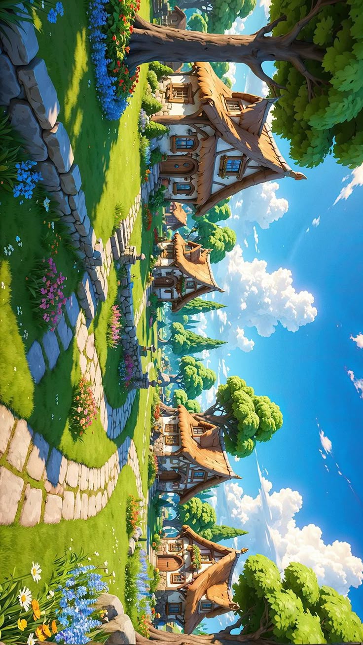 Phong Cảnh Anime Đẹp Mê Hồn Chuẩn 4K 13