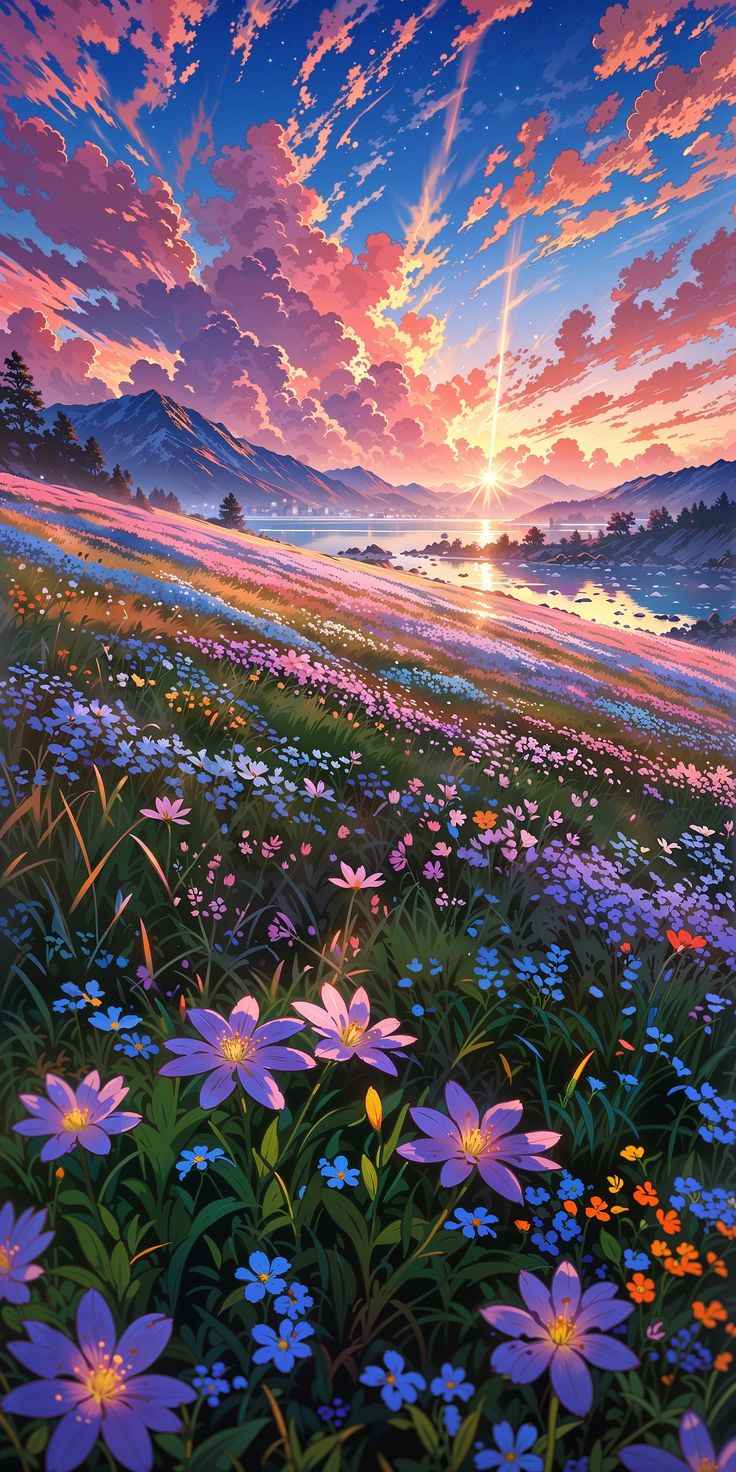 Phong Cảnh Anime Đẹp Mê Hồn Chuẩn 4K 6