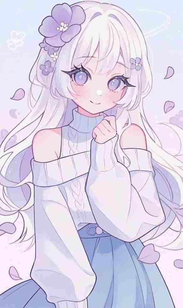 Hình phong cách anime siêu cute lung linh Quên Lối Về 6