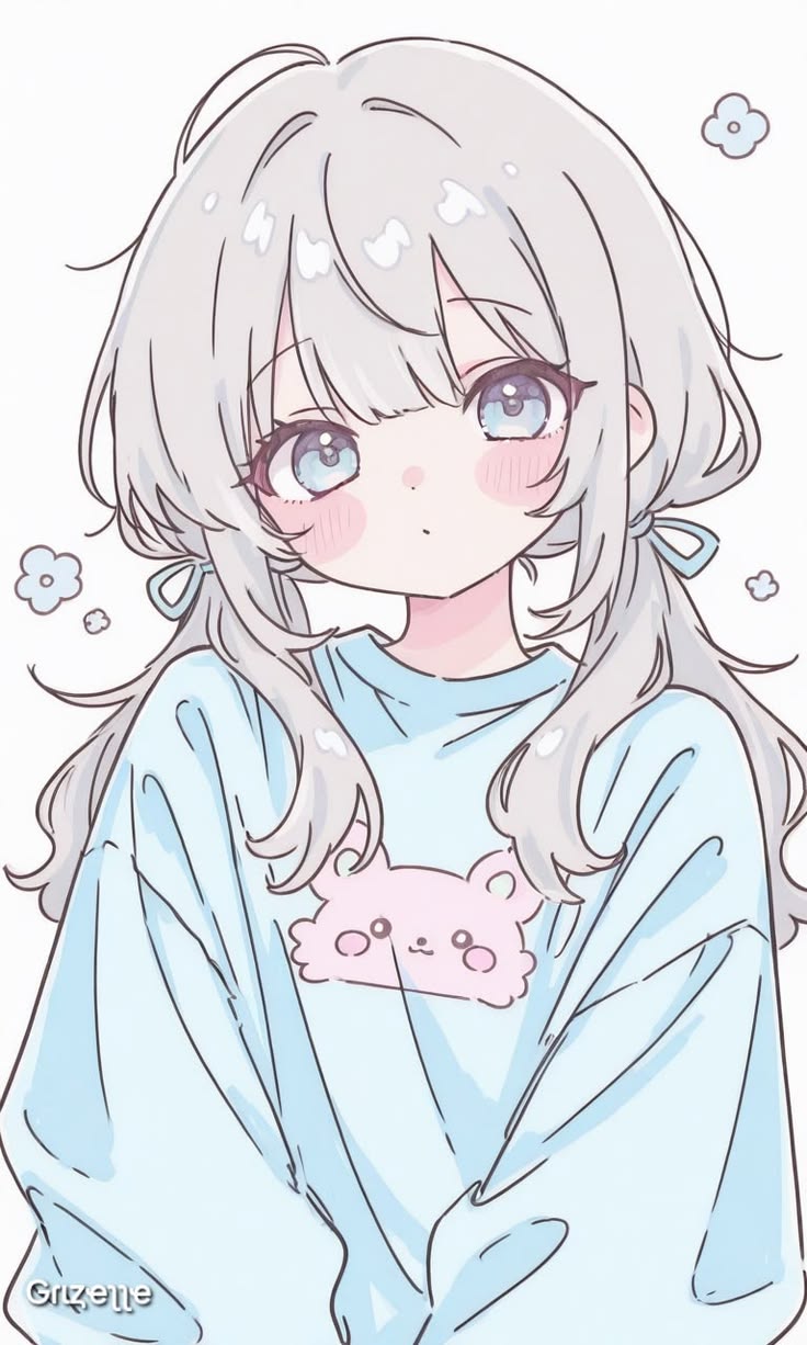 Hình Ảnh Anime Nữ Cute Ngọt Ngào Khiến Tim Tan Chảy 3