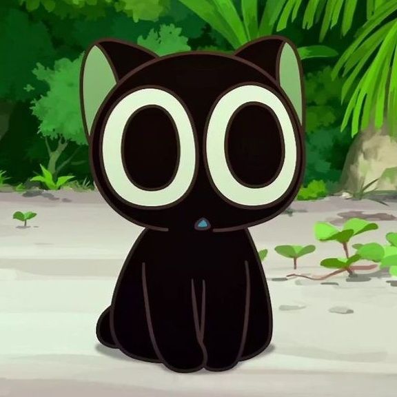 Mèo Đen Anime Bí Ẩn Cuốn Hút Đậm Chất Nghệ Thuật