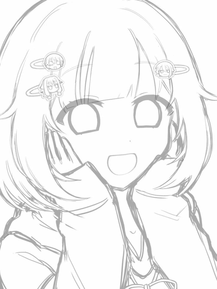 Vẽ Anime Đơn Giản Đẹp Dễ Học Cho Người Mới 6