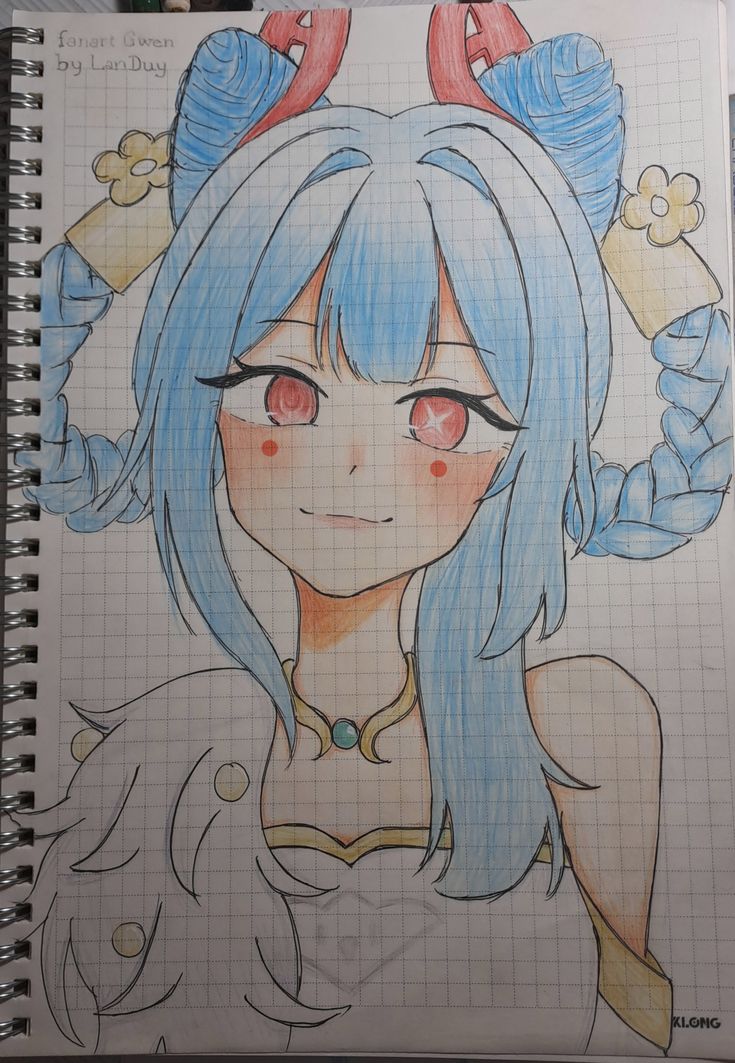 Vẽ Anime Đơn Giản Đẹp Dễ Học Cho Người Mới 9