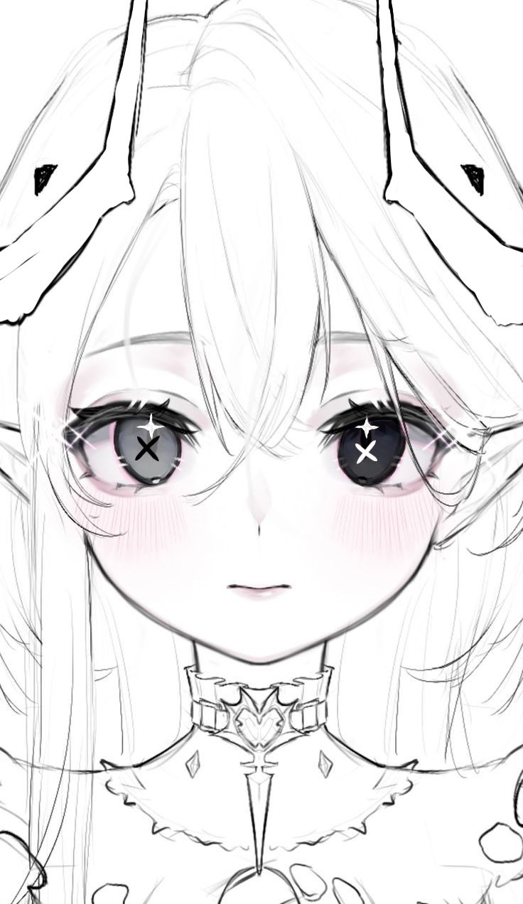 Vẽ Mặt Anime Nữ Đơn Giản Mà Vẫn Xinh 14