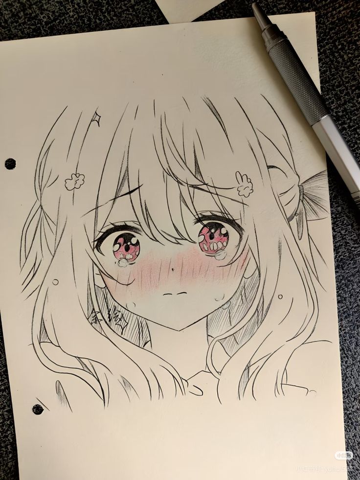 Vẽ Mặt Anime Nữ Đơn Giản Mà Vẫn Xinh 12