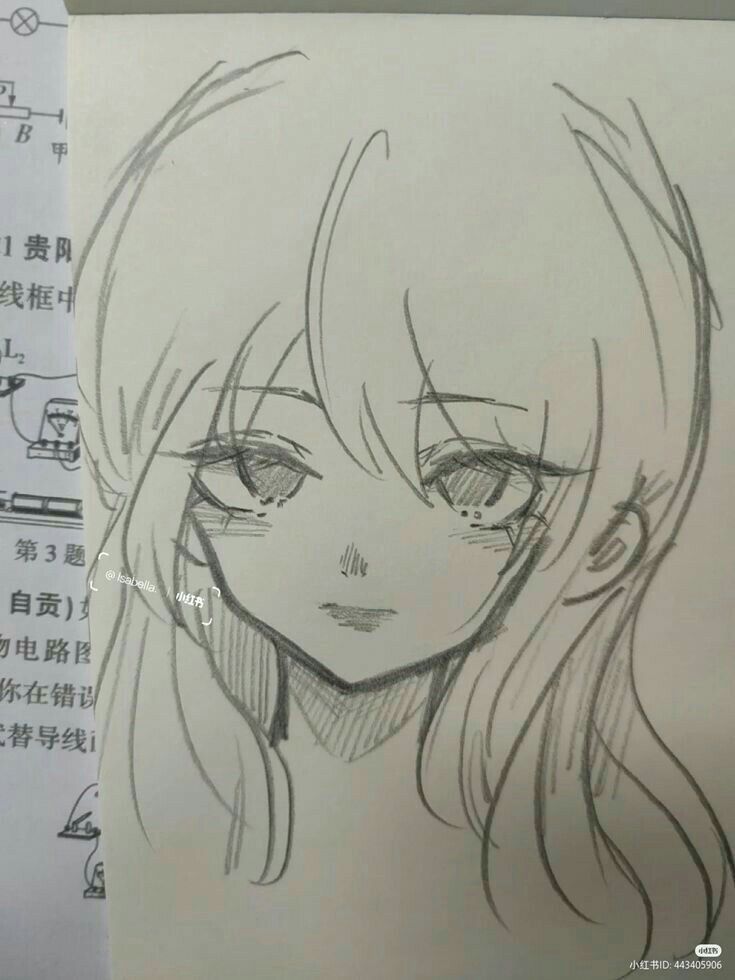 Vẽ Mặt Anime Nữ Đơn Giản Mà Vẫn Xinh 13