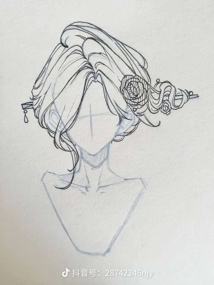 Vẽ Tóc Anime Nữ Bay Bổng Mềm Mại Chuẩn Nhật Bản 11